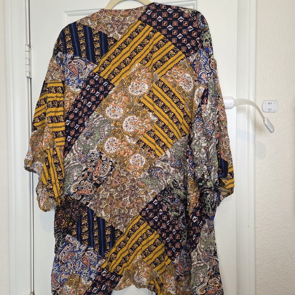 Colorful Patchwork Kimono - Picture 2 of 2
